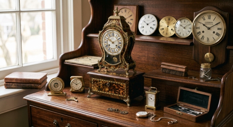 Old Clocks available to hire or buy
