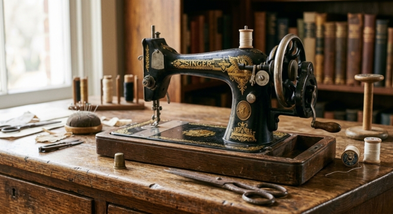 Old Sewing Machines available to hire or buy